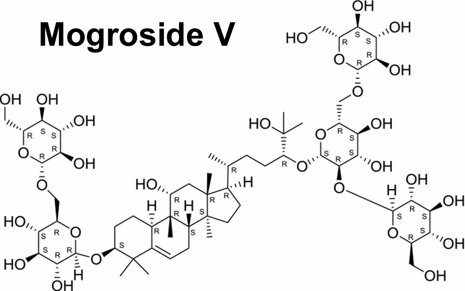 Mogroside V chemical structure