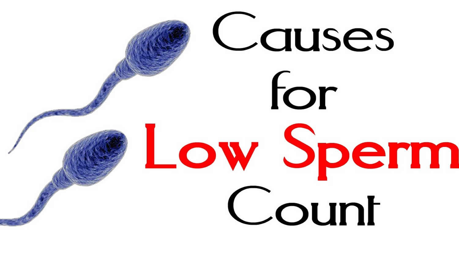 What Affects Low Sperm Count