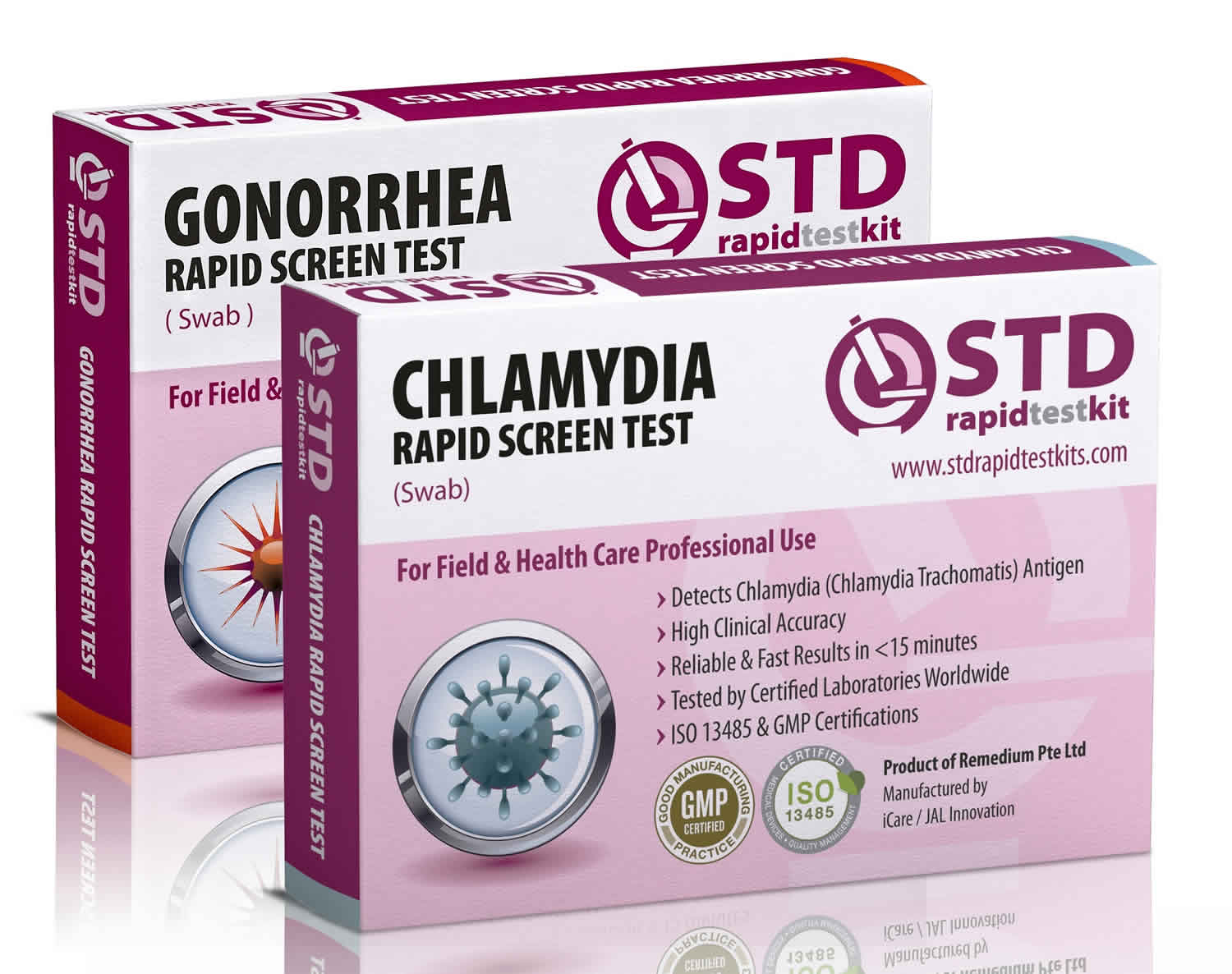 Chlamydia amplified probe test