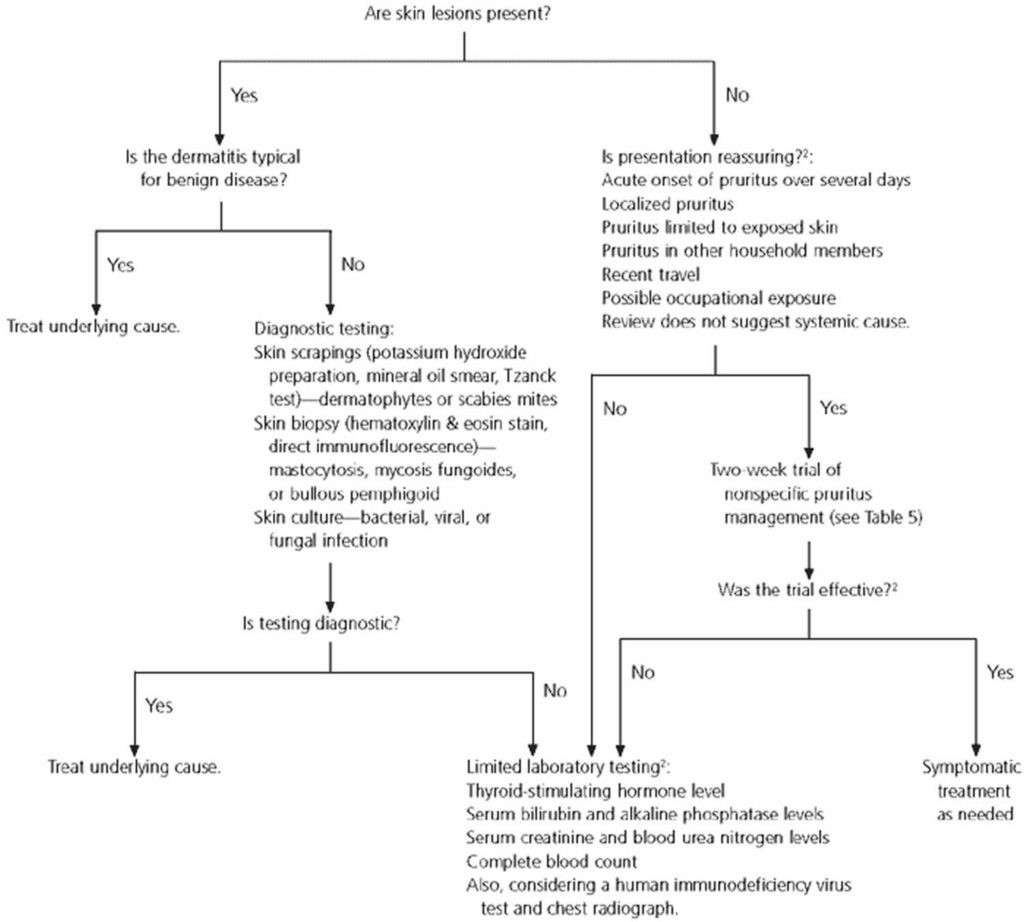 Pruritus causes, pruritus symptoms, diagnosis & pruritus treatment