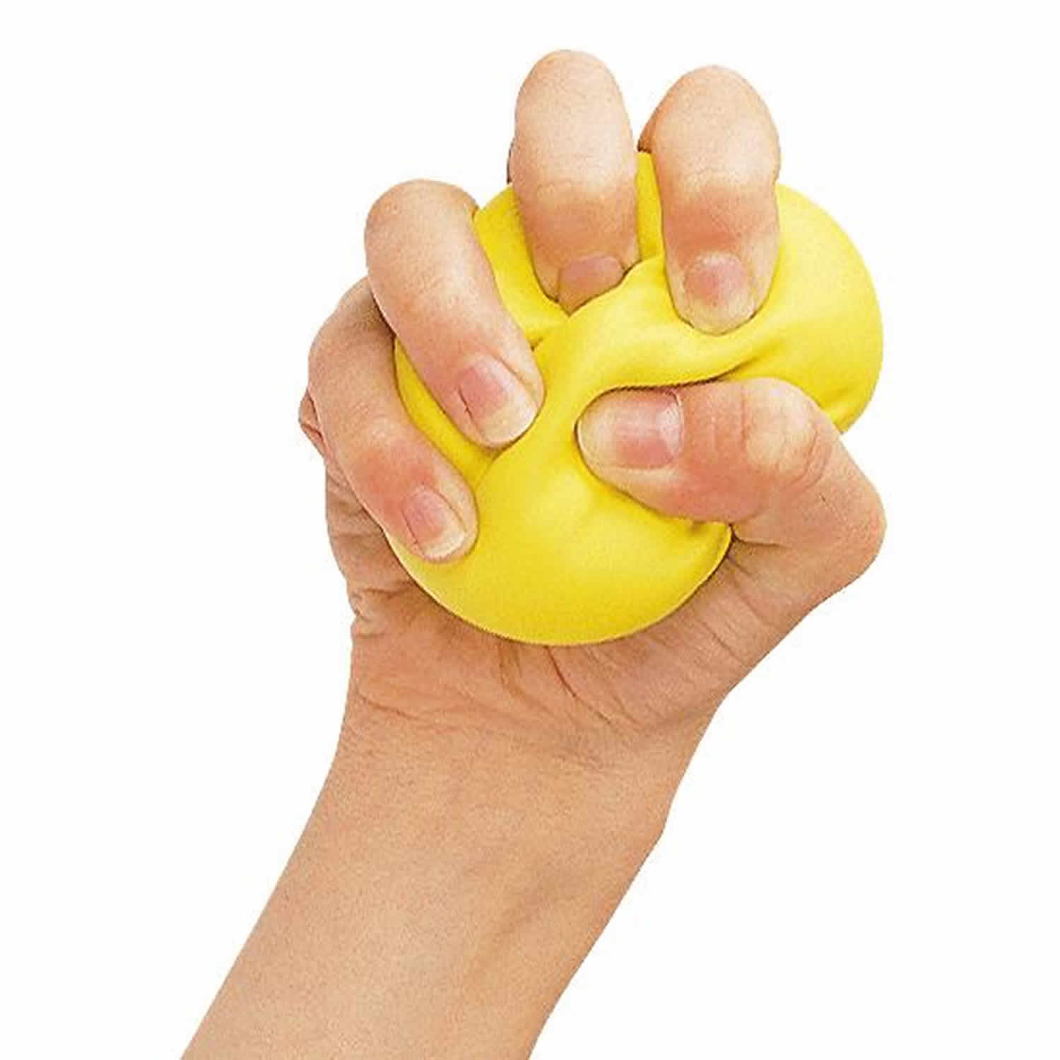 Stress ball squeeze