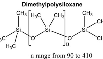 Dimethylpolysiloxane chemical structure