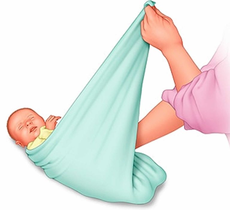 How to swaddle a baby