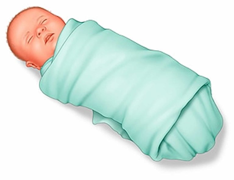 How to swaddle a baby